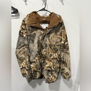 Mens Columbia hunting camouflage coat size medium